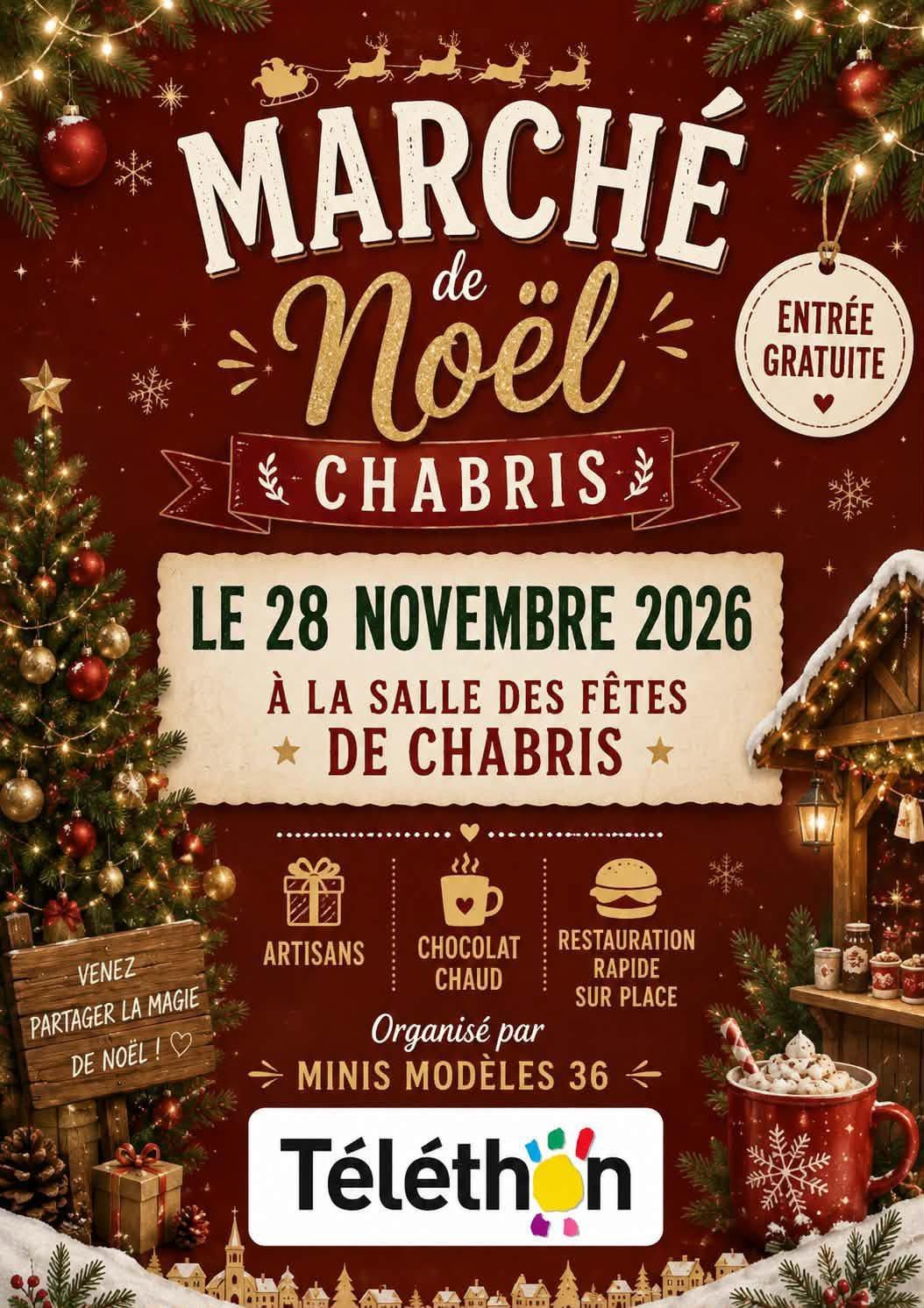 MARCHE DE NOEL CHABRIS